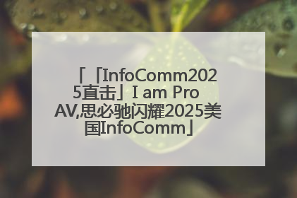 「InfoComm2025直击」I am Pro AV,思必驰闪耀2025美国InfoComm