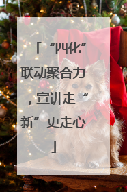 “四化”联动聚合力，宣讲走“新”更走心