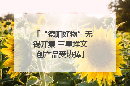 “德阳好物”无锡开集 三星堆文创产品受热捧