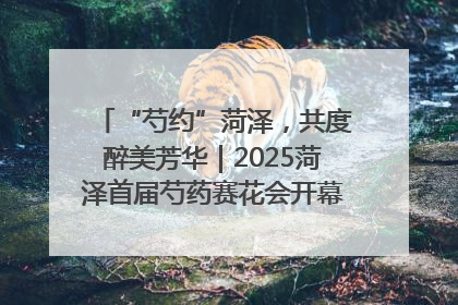 “芍约”菏泽，共度醉美芳华｜2025菏泽首届芍药赛花会开幕，103家企业参赛