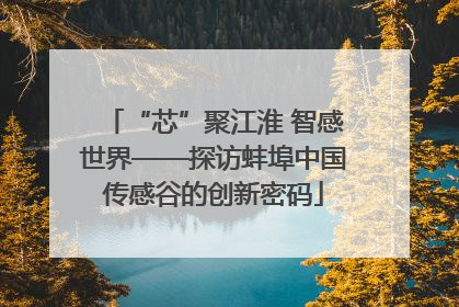 “芯”聚江淮 智感世界——探访蚌埠中国传感谷的创新密码