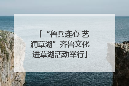 “鲁兵连心 艺润草湖”齐鲁文化进草湖活动举行