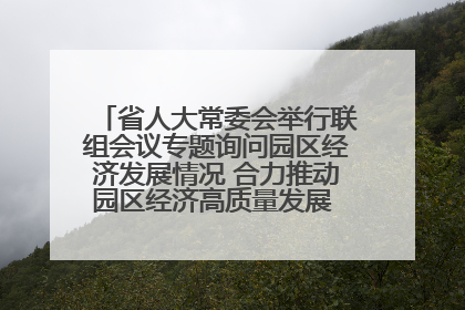 省人大常委会举行联组会议专题询问园区经济发展情况 合力推动园区经济高质量发展 王宁主持会议并讲话 王予波带队到会应询