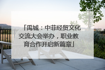 禹城：中菲经贸文化交流大会举办，职业教育合作开启新篇章