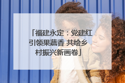 福建永定：党建红引领果蔬香 共绘乡村振兴新画卷