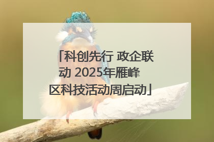 科创先行 政企联动 2025年雁峰区科技活动周启动