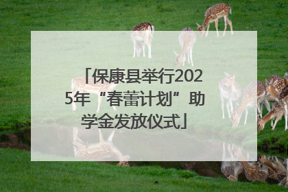 保康县举行2025年“春蕾计划”助学金发放仪式