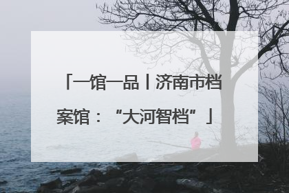 一馆一品丨济南市档案馆：“大河智档”