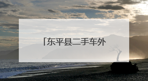东平县二手车外贸企业首单出海