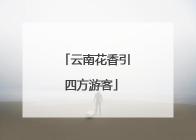 云南花香引四方游客