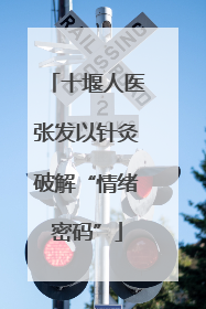 十堰人医张发以针灸破解“情绪密码”