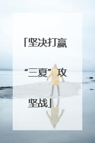 坚决打赢“三夏”攻坚战