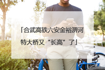 合武高铁六安金裕淠河特大桥又“长高”了
