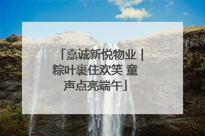 嘉诚新悦物业｜粽叶裹住欢笑 童声点亮端午