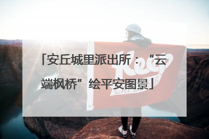 安丘城里派出所：“云端枫桥”绘平安图景