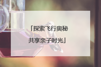 探索飞行奥秘 共享亲子时光