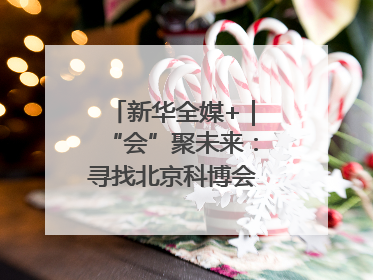 新华全媒+｜“会”聚未来：寻找北京科博会上的未来产业