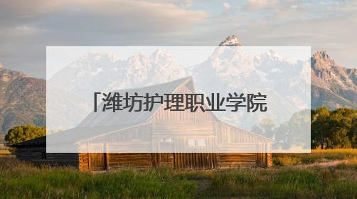 潍坊护理职业学院：汇聚职教力量 赋能高质量发展