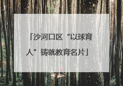 沙河口区“以球育人”铸就教育名片