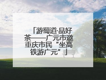 游蜀道·品好茶——广元市邀重庆市民“坐高铁游广元”