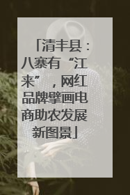 清丰县：八寨有“江来”，网红品牌擘画电商助农发展新图景
