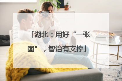 湖北：用好“一张图”，智治有支撑