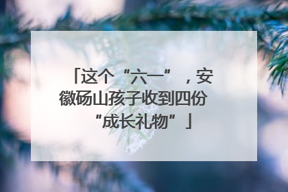 这个“六一”，安徽砀山孩子收到四份“成长礼物”