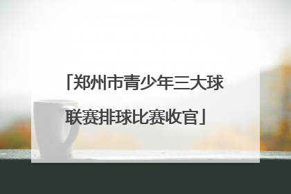 郑州市青少年三大球联赛排球比赛收官