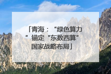 青海：“绿色算力”锚定“东数西算”国家战略布局
