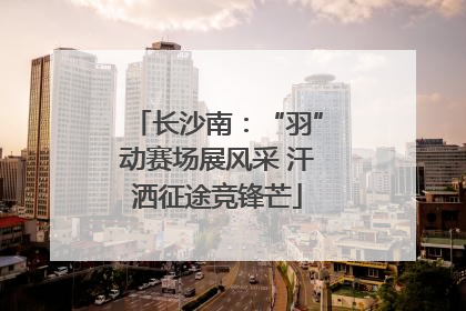 长沙南：“羽”动赛场展风采 汗洒征途竞锋芒