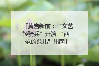 黄岩新前：“文艺轻骑兵”开演 “西范的范儿”出圈